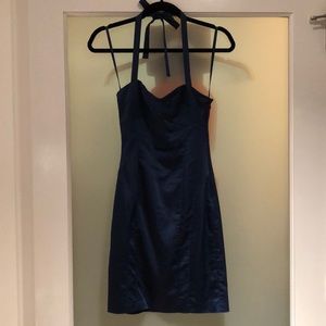 BCBG halter midi dress